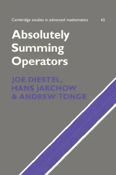 Cover of Absolutely Summing Operators
