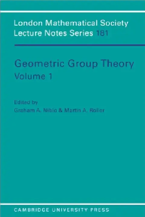 Cover of Geometric Group Theory