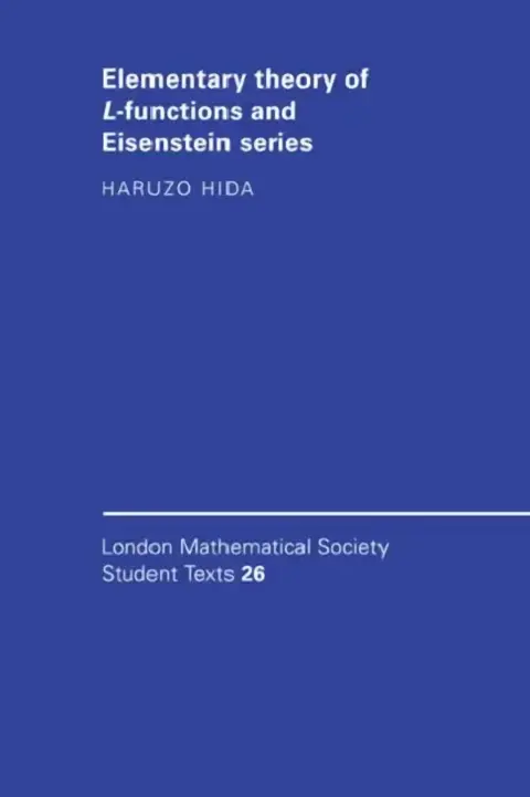 Cover of Elementary Theory of L-Functions and Eisenstein Series