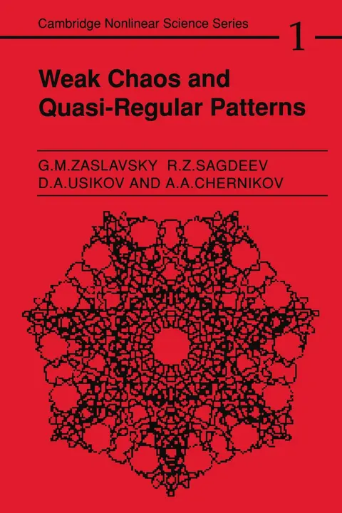 Cover of Weak Chaos and Quasi-Regular Patterns