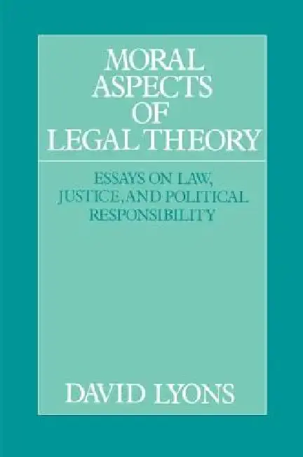 Cover of Moral Aspects of Legal Theory