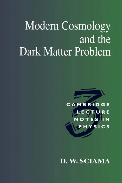 Cover of Modern Cosmology and the Dark Matter Problem