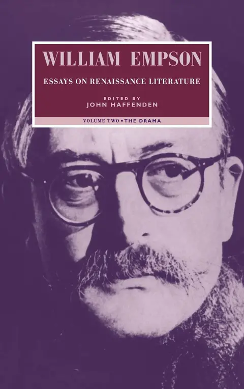 Cover of William Empson