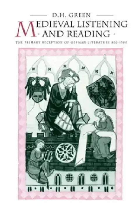 Cover of Medieval Listening and Reading