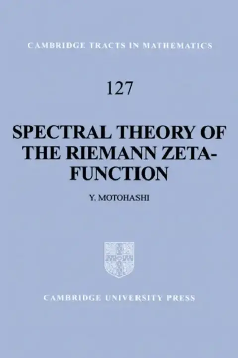 Cover of Spectral Theory of the Riemann Zeta-Function