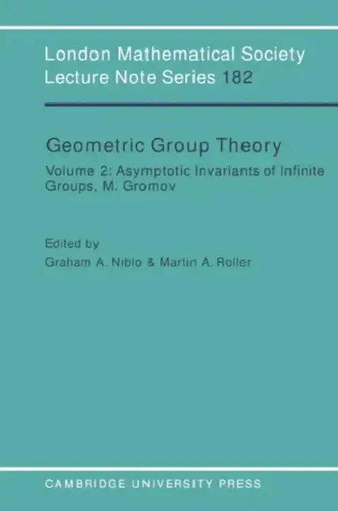 Cover of Geometric Group Theory