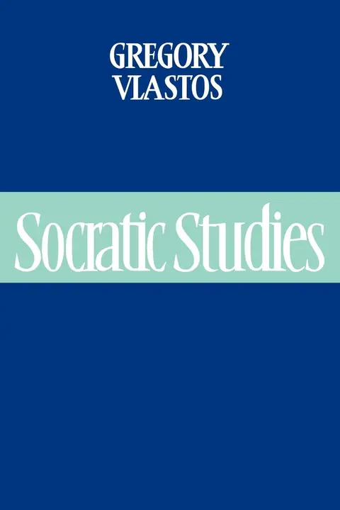 Cover of Socratic Studies