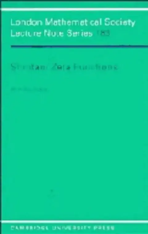 Cover of Shintani Zeta Functions