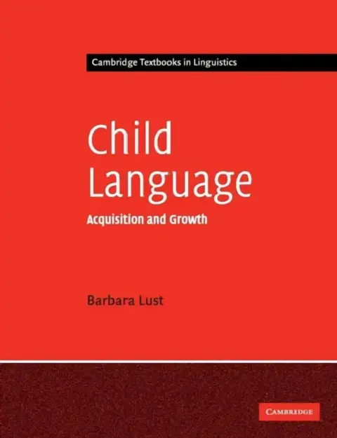 Cover of Child Language