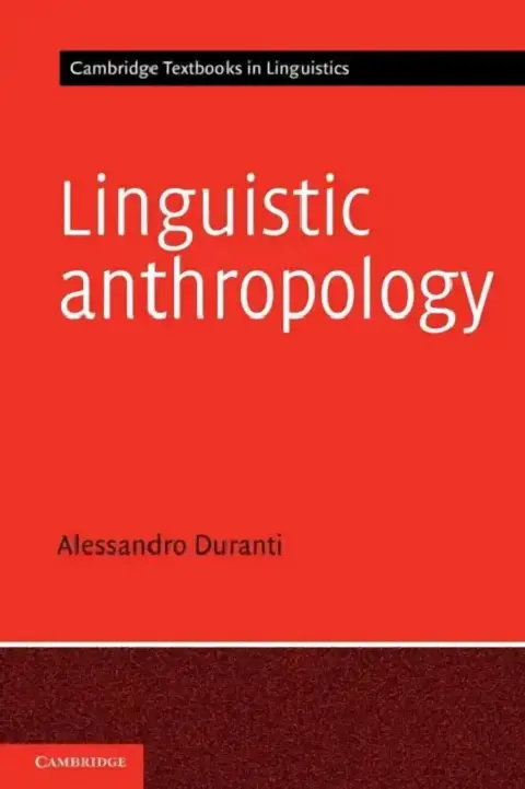 Cover of Linguistic Anthropology