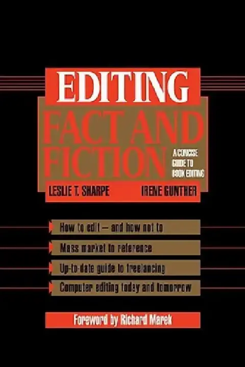 Cover of Editing Fact and Fiction