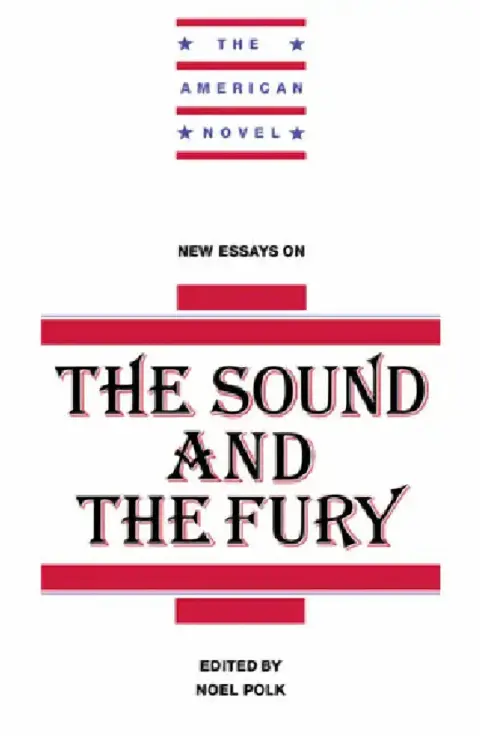 Cover of New Essays on the Sound and the Fury