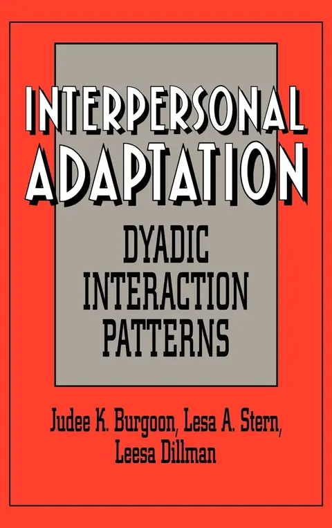 Cover of Interpersonal Adaptation