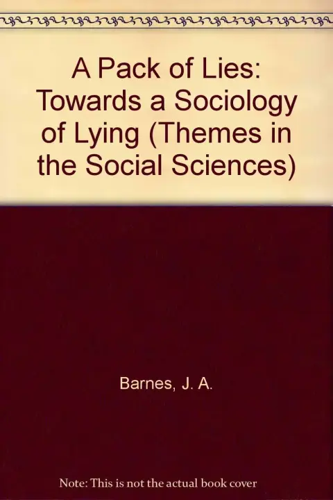 Cover of A Pack of Lies