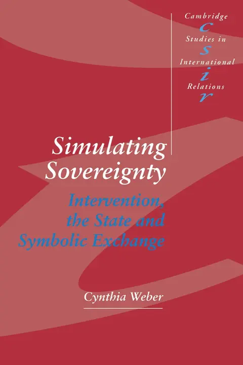 Cover of Simulating Sovereignty