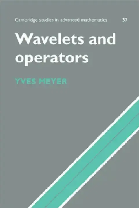 Cover of Wavelets and Operators