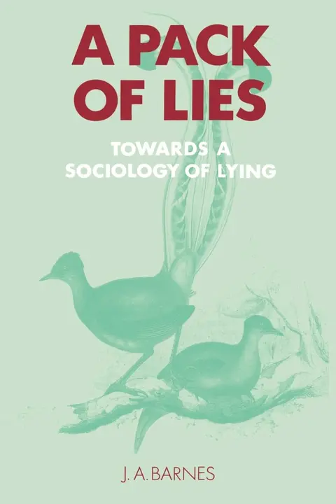 Cover of A Pack of Lies