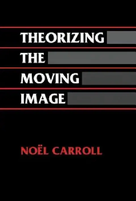 Cover of Theorizing the Moving Image