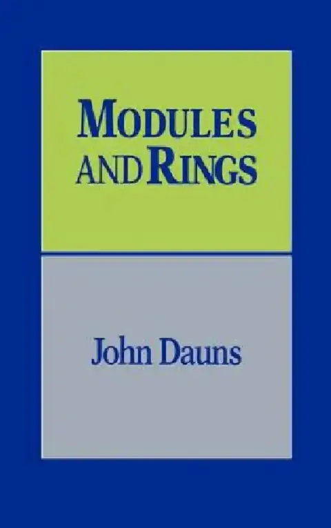 Cover of Modules and Rings