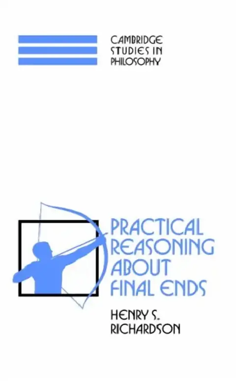 Cover of Practical Reasoning about Final Ends