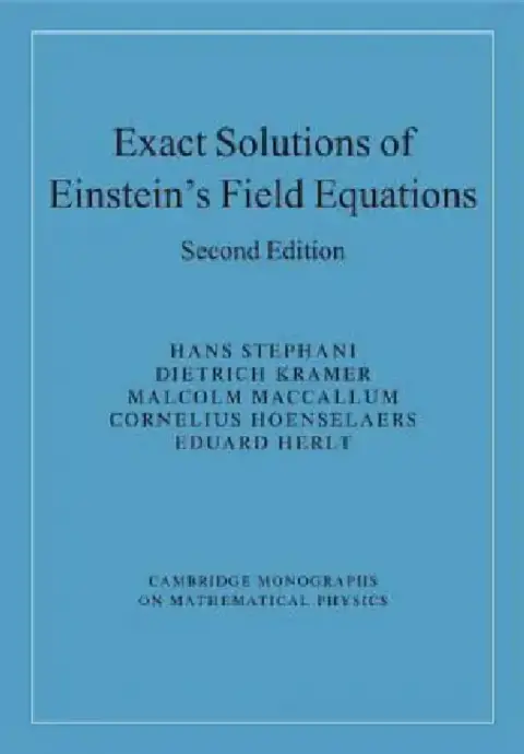 Cover of Exact Solutions of Einstein's Field Equations
