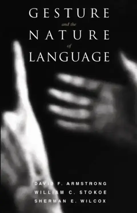 Cover of Gesture and the Nature of Language