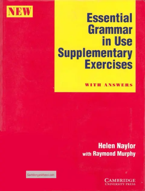 Cover of Essential Grammar in Use Supplementary Exercises with key
