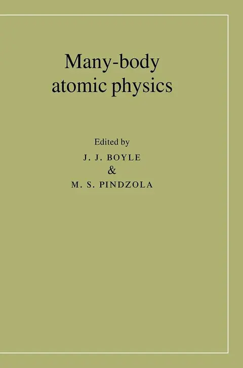 Cover of Many-Body Atomic Physics