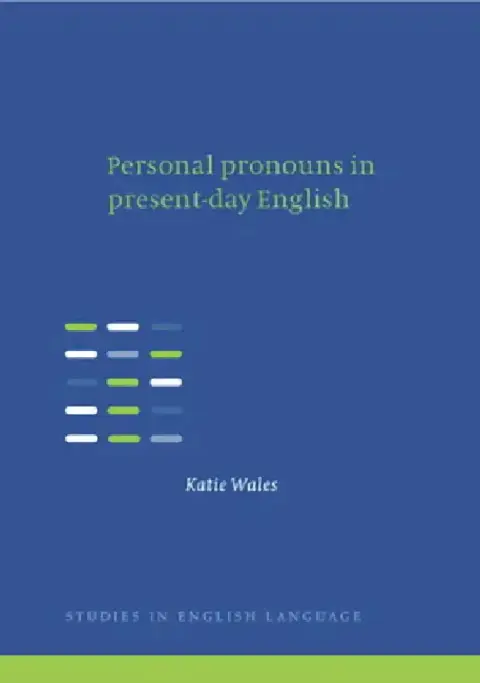 Cover of Personal Pronouns in Present-Day English