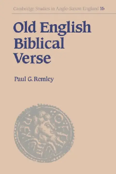 Cover of Old English Biblical Verse