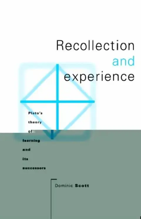 Cover of Recollection and Experience