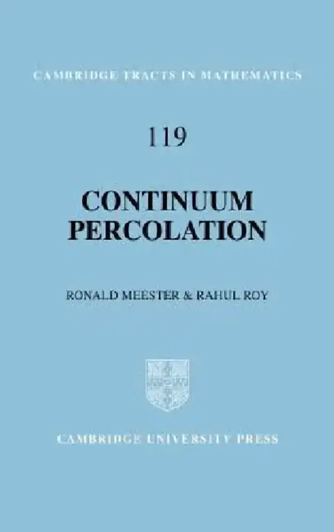 Cover of Continuum Percolation