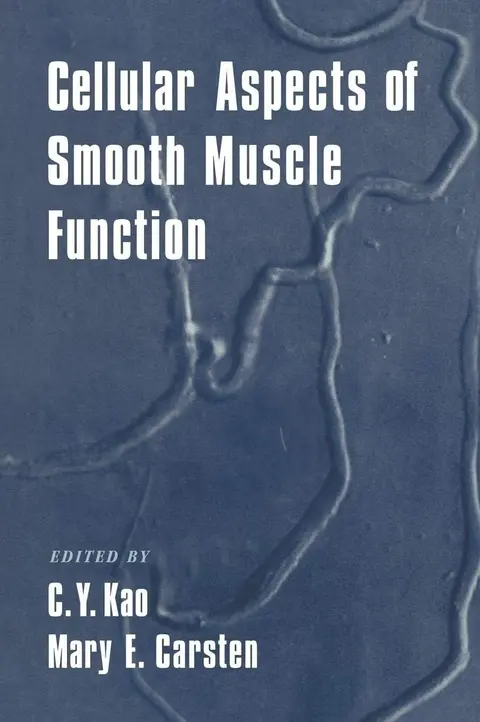 Cover of Cellular Aspects of Smooth Muscle Function