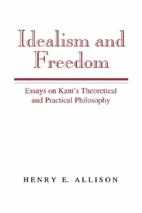 Cover of Idealism and Freedom