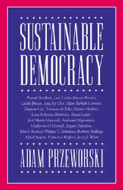 Cover of Sustainable Democracy