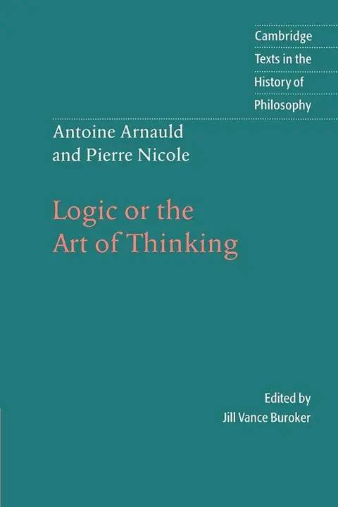 Cover of Antoine Arnauld and Pierre Nicole