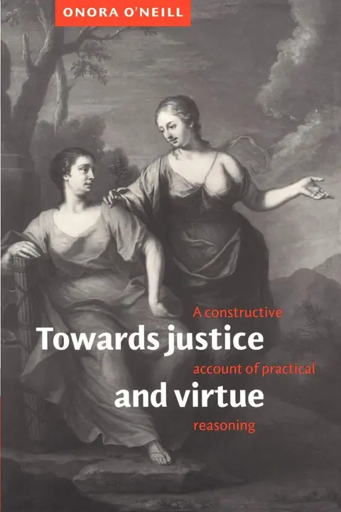 Cover of Towards Justice and Virtue