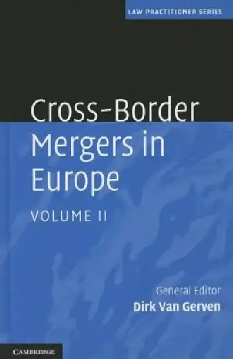 Cover of Cross-Border Mergers in Europe
