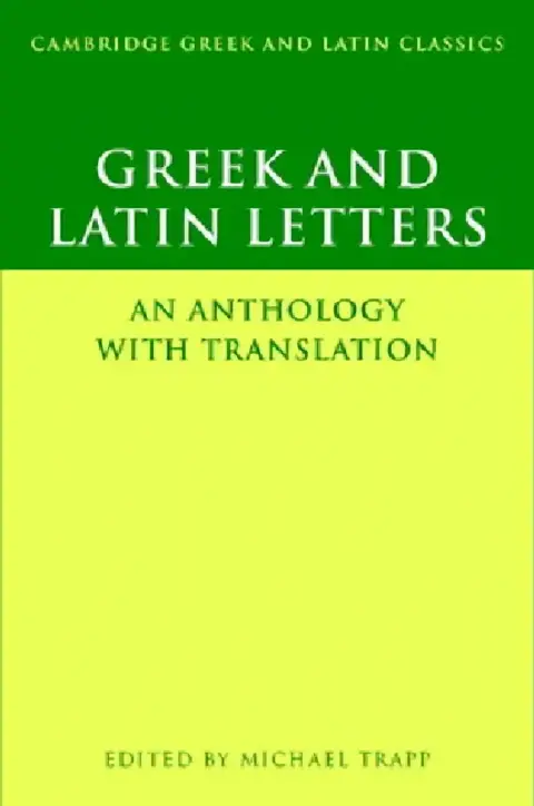Cover of Greek and Latin Letters