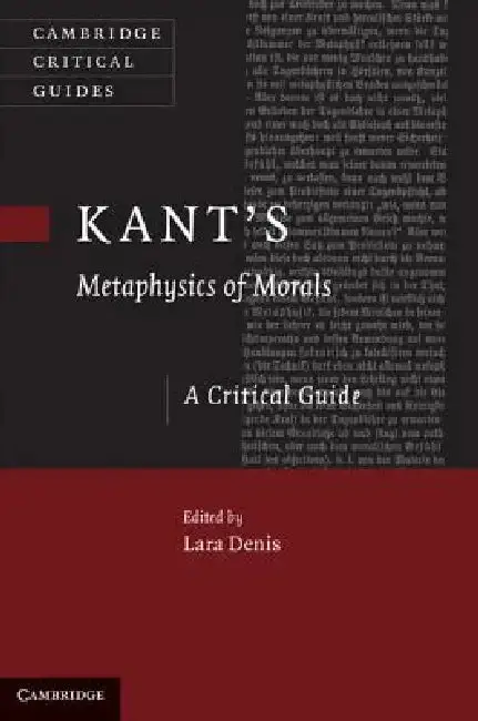 Cover of Kant's 'Metaphysics of Morals'