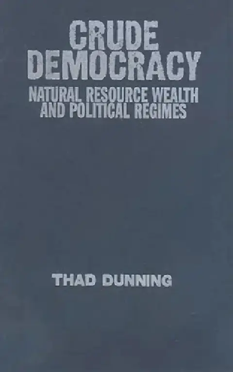 Cover of Crude Democracy