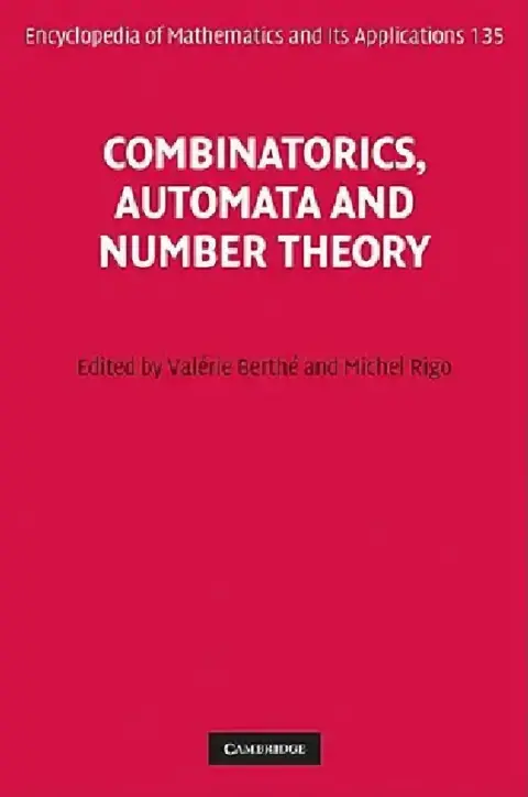 Cover of Combinatorics, Automata and Number Theory