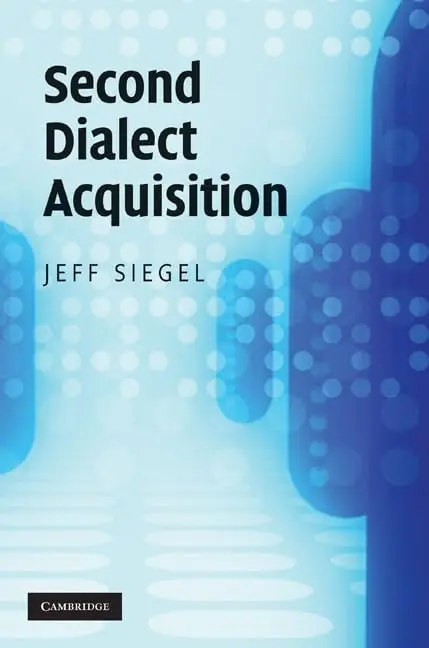 Cover of Second Dialect Acquisition