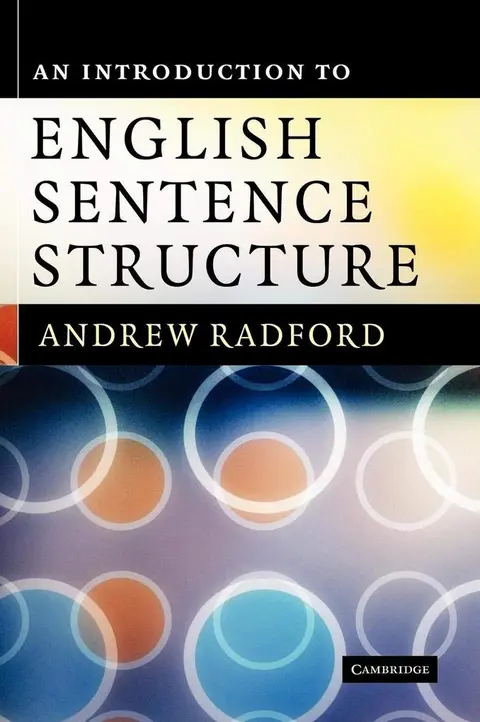 Cover of An Introduction to English Sentence Structure