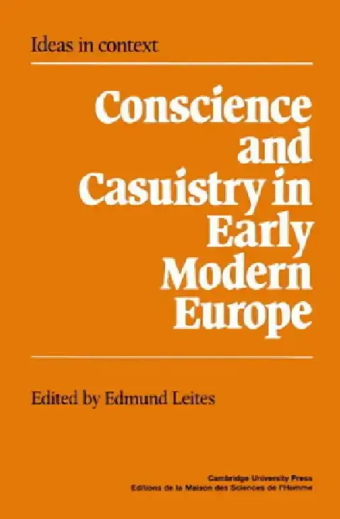 Cover of Conscience and Casuistry in Early Modern Europe