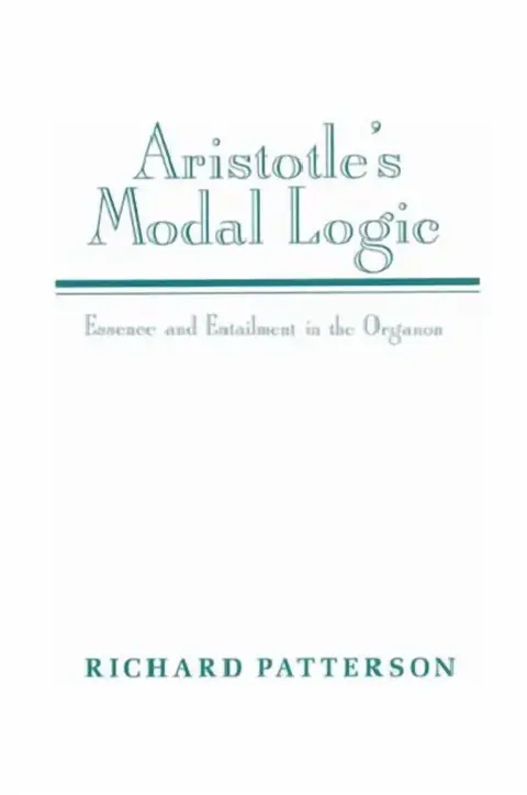 Cover of Aristotle's Modal Logic