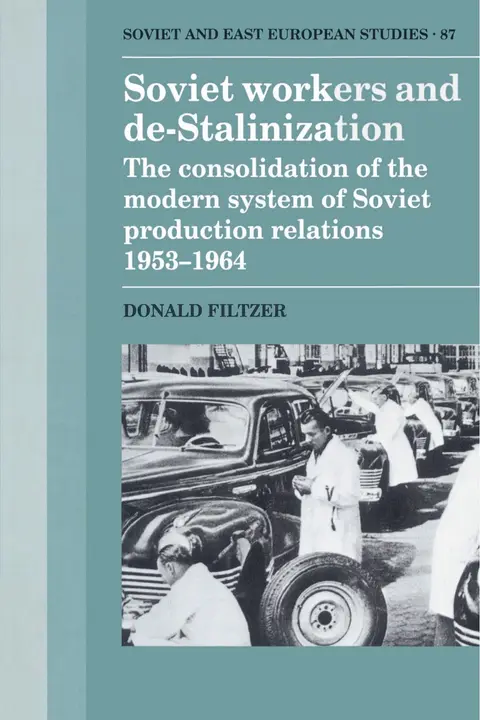 Cover of Soviet Workers and De-Stalinization