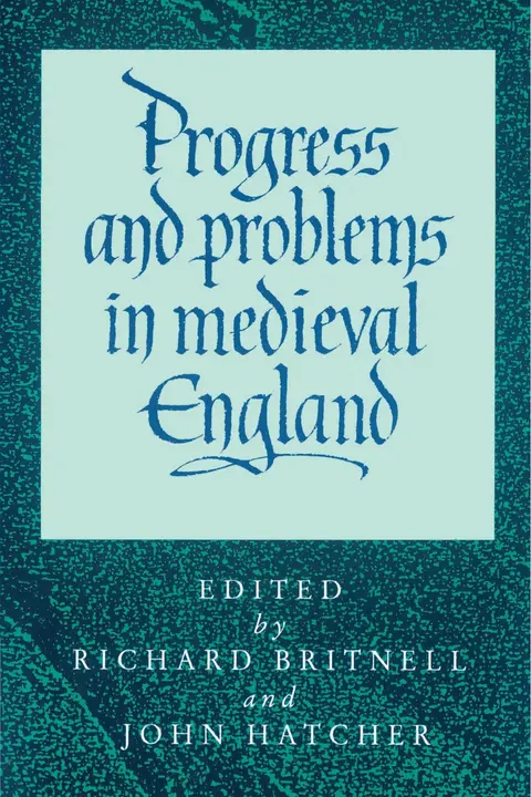 Cover of Progress and Problems in Medieval England