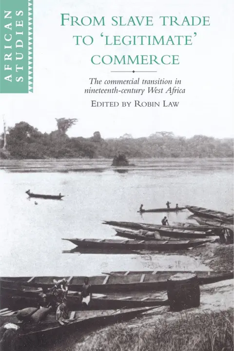 Cover of From Slave Trade to 'Legitimate' Commerce