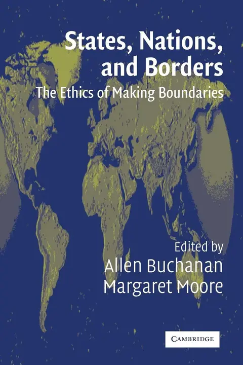 Cover of States, Nations and Borders